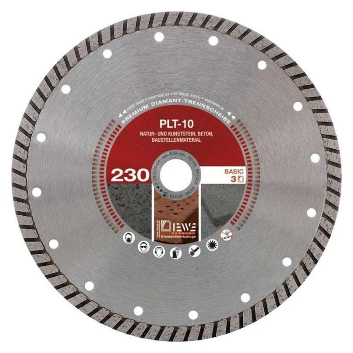 Diewe - Disc diamantat BSXE10, Ø115x22.23mm, pentru Beton, Materiale constructii [SQ-35153]