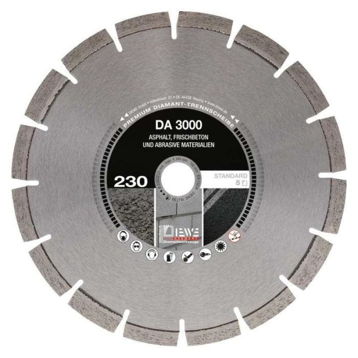 Diewe - Disc diamantat DA3000, Ø115x22.23mm [SQ-43073]