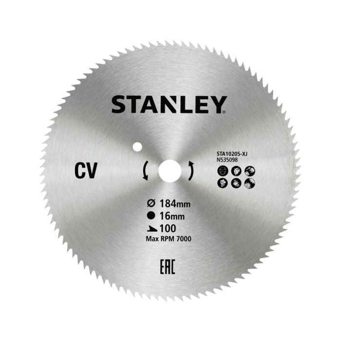 STANLEY - Panza fierastrau circular 184x16mm, 100 dinti [STA10205-XJ]