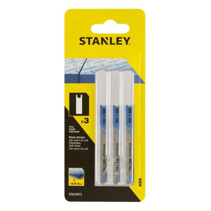 STANLEY - Panze fierastrau pendular, prindere in U, 70x49.7x0.7mm [STA22013-XJ]