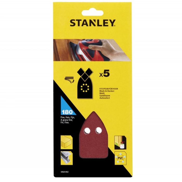 Stanley - Hartie abraziva multi-sander P180 [STA31452-XJ]