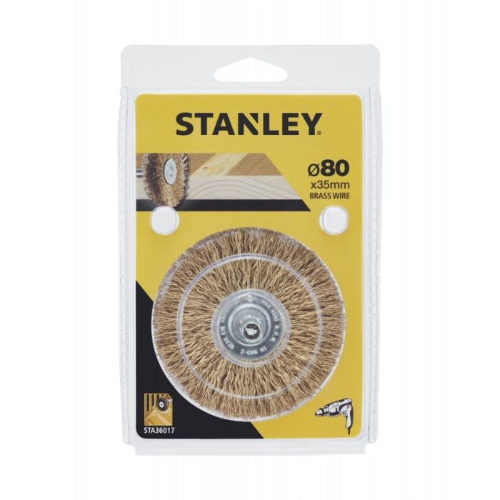 Stanley - Disc perie cu tija metalica 80mm [STA36017-XJ]