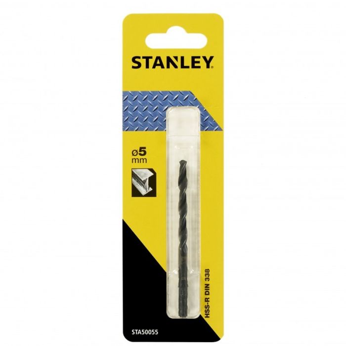 STANLEY - Burghiu HSS-R pentru metale 5x86/52mm [STA50055-QZ]