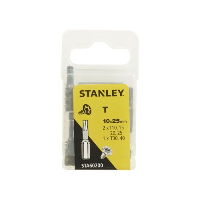 Stanley - Biti torx T10, 15, 20, 25, 30, 40, 25mm, 10 piese [STA60200-XJ]