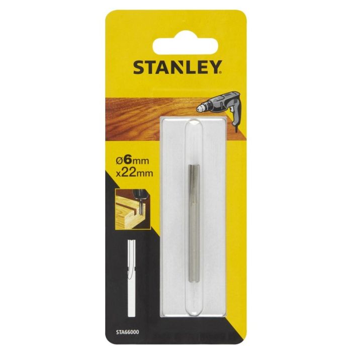 STANLEY - Freza dreapta 6x15mm fara rulment de ghidare [STA66000-QZ]