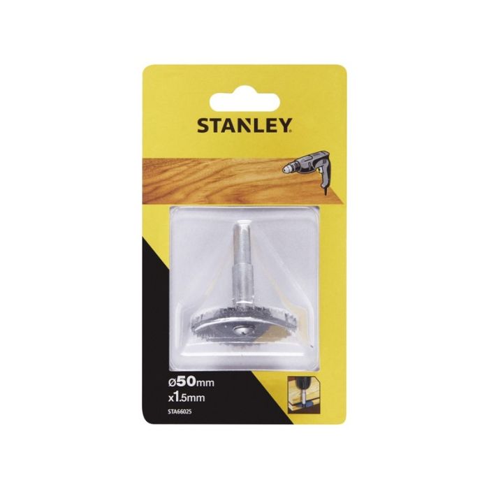 STANLEY - Freza circulara pentru lemn, 50x1.5mm, tija 8mm [STA66025-QZ]