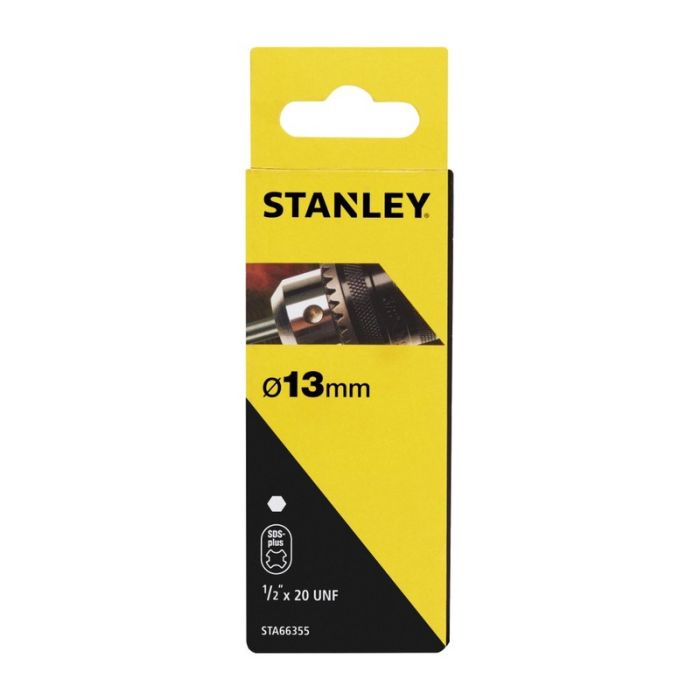 STANLEY - Mandrina reversibila cu cheie, 13mm, 1/2" x 20 UNF, adaptor SDS Plus [STA66355-QZ]