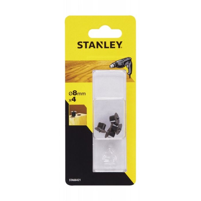 Stanley - Puncte de centrare diametru 8mm, 4 bucati [STA66421-QZ]