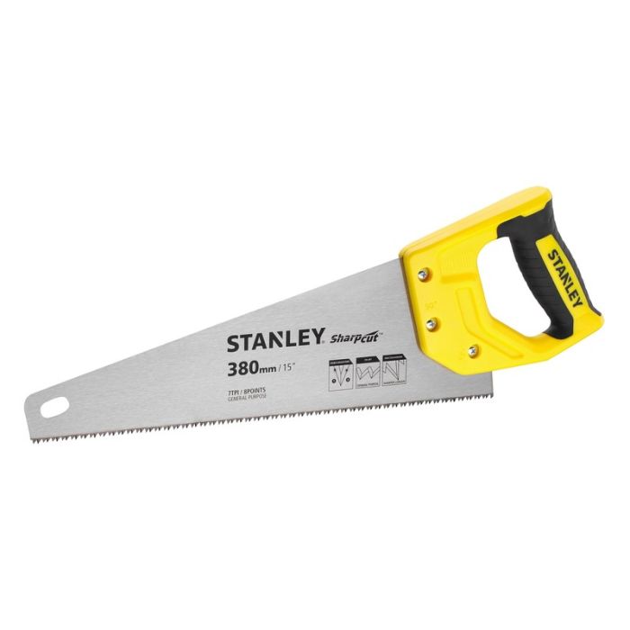 STANLEY - Fierastrau Sharpcut gen2 380mm, 7 dinti/inch [STHT20366-1]