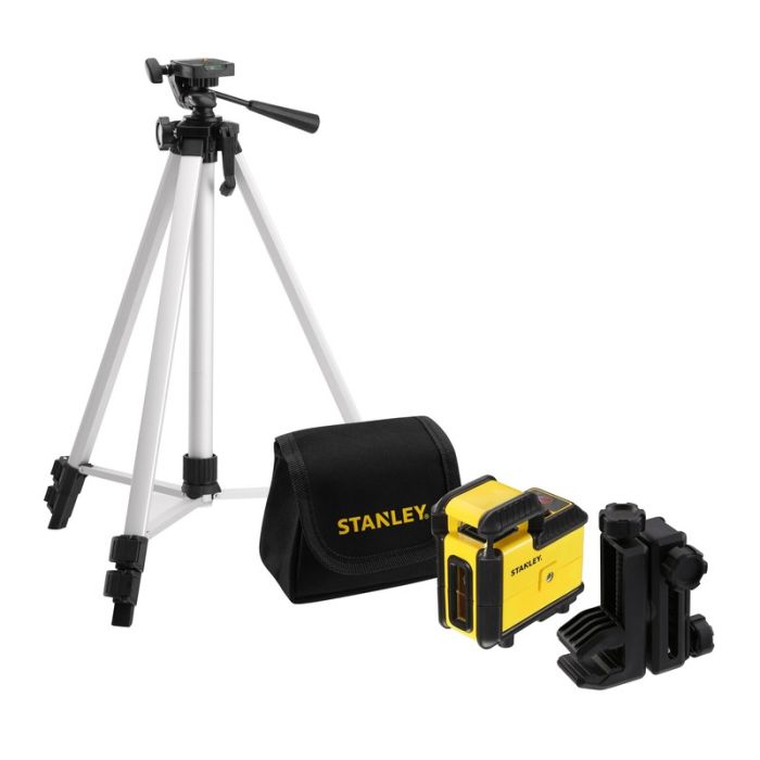 STANLEY - Nivela laser linie 360 grade si linie verticala rosie cu trepied [STHT77640-1]