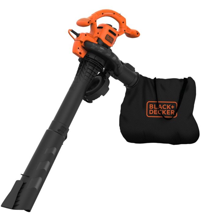 Black+Decker - Suflanta si aspirator pentru gradina, 2600 W, 315 km/h, 40 L [BEBLV260-QS]