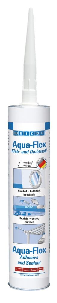 Weicon - Adeziv si etansant Aqua-Flex MS Polimer alb 310ml  [13700310]