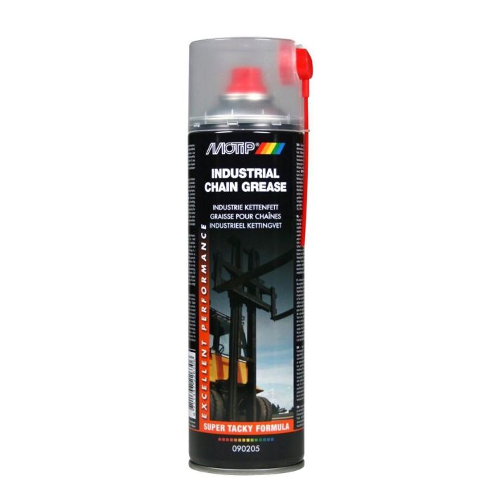 Motip - Spray lubrifiat pentru lanțuri Industrial Chain Grease, 500ml [382491]