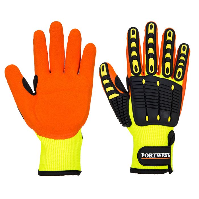 PORTWEST - Manusi Anti Impact Grip, galben, mas. L [A721Y1R-L]