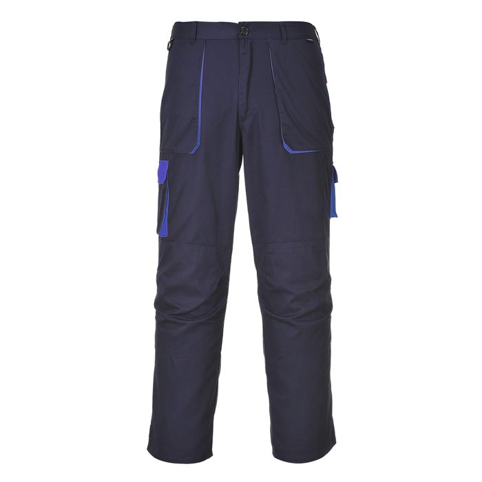 PORTWEST - Pantaloni Texo Contrast, bleumarin, mas. XL [TX11NAR-XL]