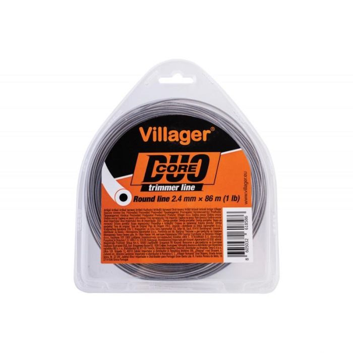 Villager - Fir rotund nailon DUO CORE 2mm, 15m [VLG068378]