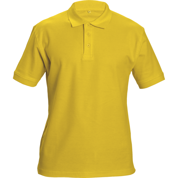 CERVA - Tricou polo DHANU, galben, mas. XL [0305002270004]