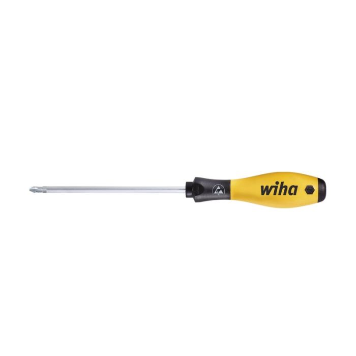 wiha - Surubelnita Philips, SoftFinish ESD, PH2x100 mm [WH08186]