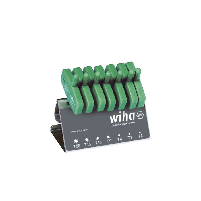 wiha - Set chei Torx in L scurte, in suport, 8 piese [WH25624]