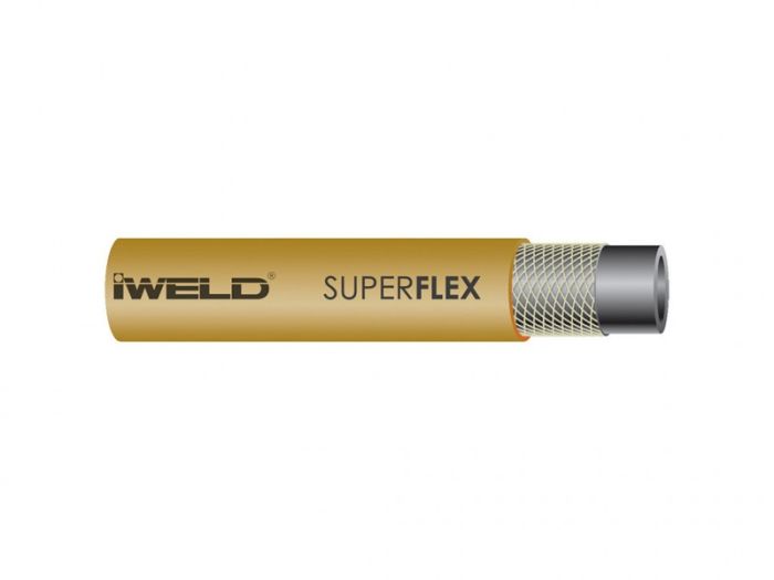 Iweld - SUPERFLEX Furtun Propan 9.0x3.5mm [30SPRFLEXPB9]