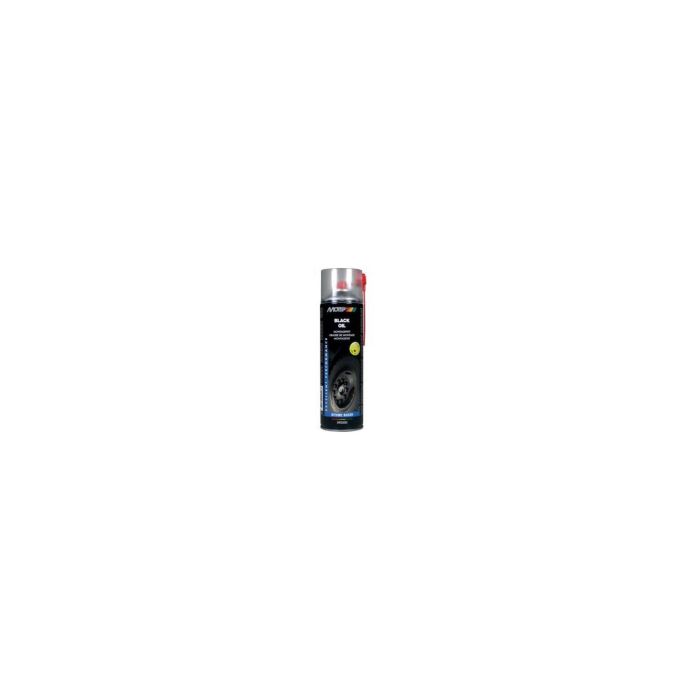 MOTIP - Spray lubrifiant pe bază de ulei mineral și vaselină Black Oil, 500ml [382549]