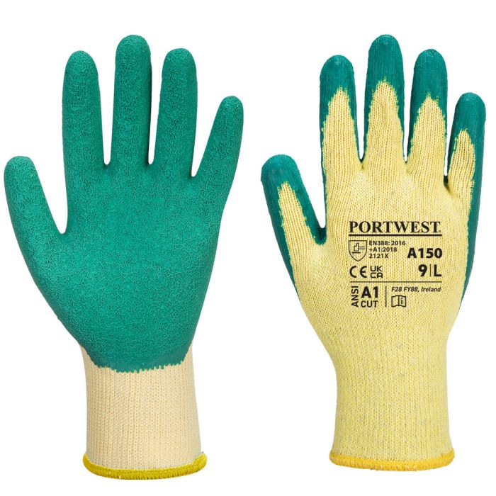 PORTWEST - Manusi FORTIS GRIP, verde, mas. L [A150GNR-L]