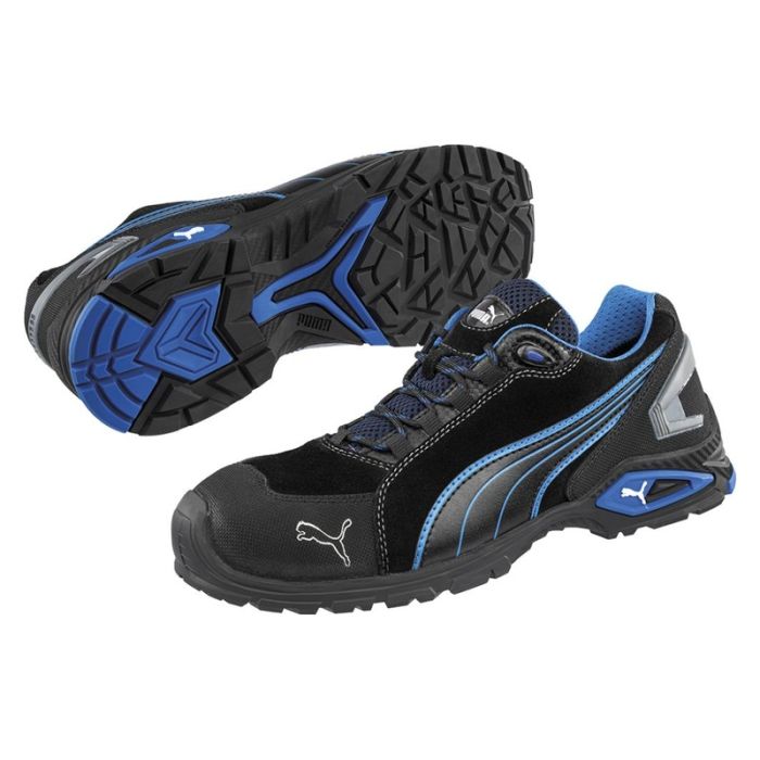 Puma Safety - Pantofi Rio, S3, SRC, negru/albastru, mas. 39 [642750/39]