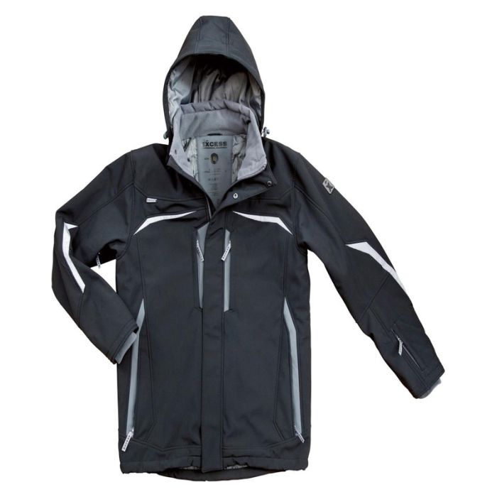 Excess - Jacheta de iarna softshell, albastru/gri, mas. 2XL [318-2-41-1-BLG-2XL]