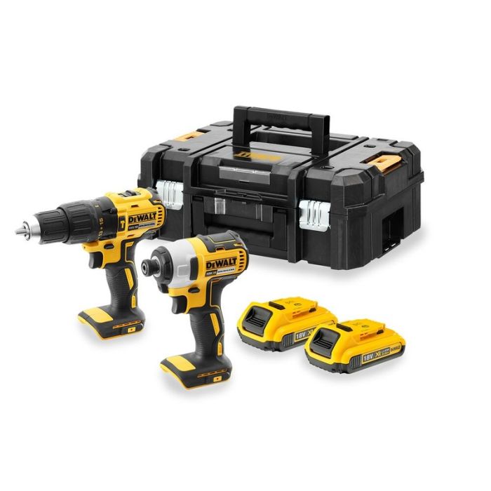 DeWALT - Set 2 scule electrice DCD778N + DCF787N, 18V XR BL 2x2.0Ah [DCK2060D2T-QW]