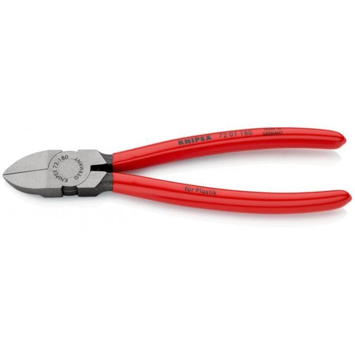 Knipex - Sfic de taiere pentru plastic 180 mm [7201180]