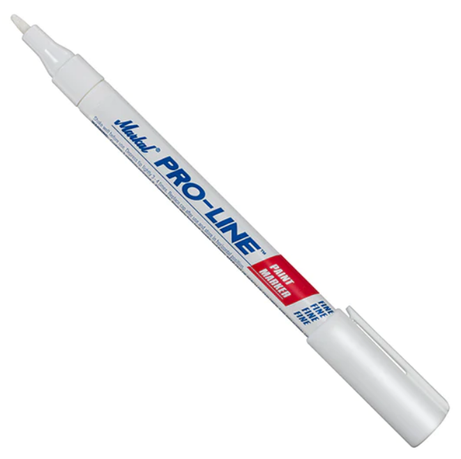 Markal - Marker PROLINE HP FINE alb [0096871]