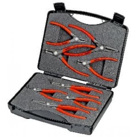 KNIPEX - Set clesti pentru inele de siguranta, 8 piese [002125]