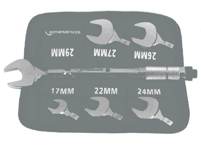 ROTHENBERGER - Set chei dinamometrice 17-22-24-26-27-29 mm [175001]