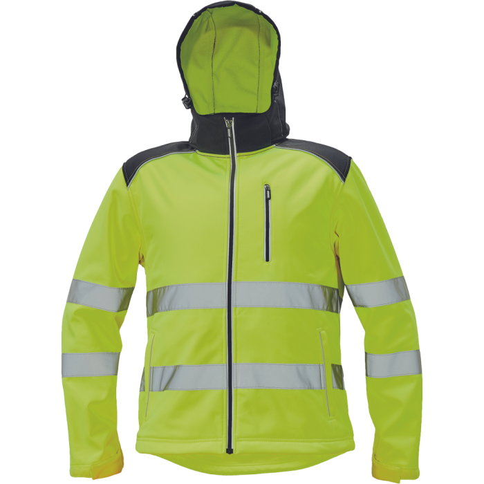 CERVA - Jacheta softshell KNOXFIELD HV, galben, mas. M [0301053670002]