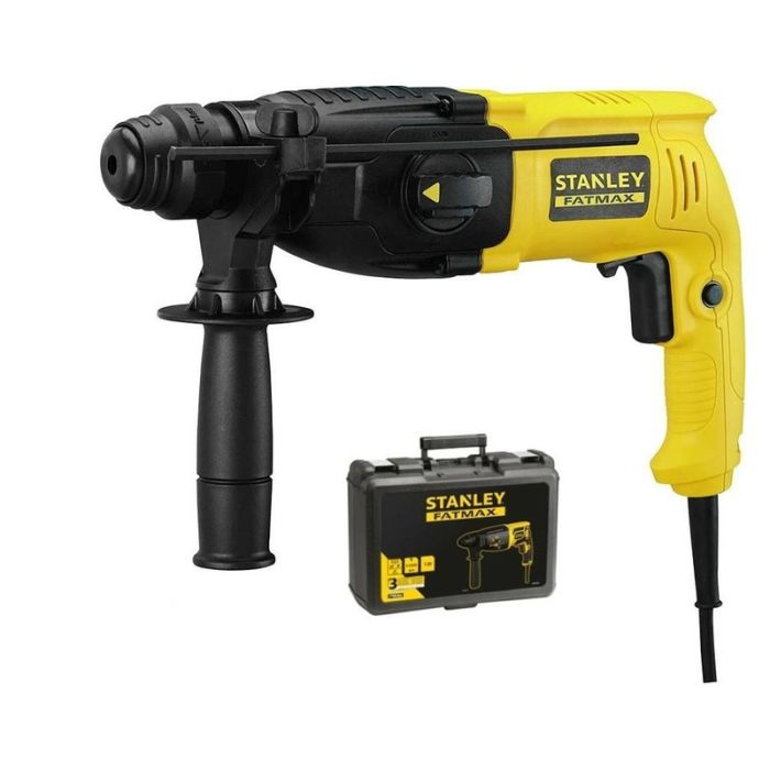 STANLEY - Ciocan rotopercutor FatMax SDS Plus 750W, 1150 RPM, 2.2J, 26mm + cutie depozitare [SFMEH200K-QS]