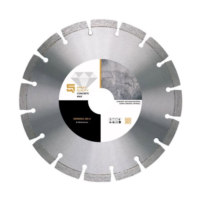 SQ - Disc diamantat BetonMAX 115x22.23mm pentru beton, caramida [MDBMAX-115-3]