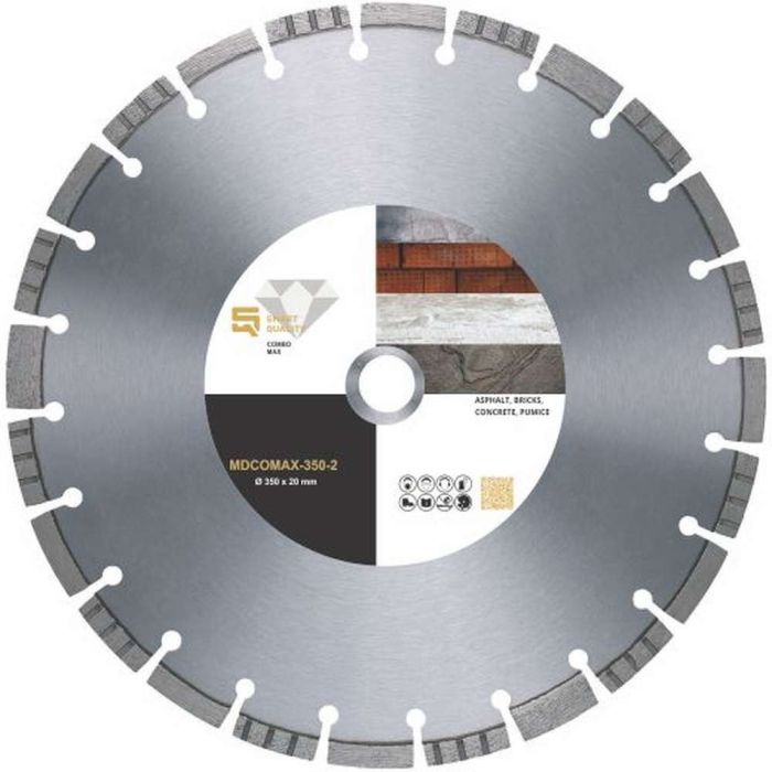 SQ - Disc diamantat ComboMAX 450x25.4mm pentru diverse materiale [MDCOMAX-450-4]