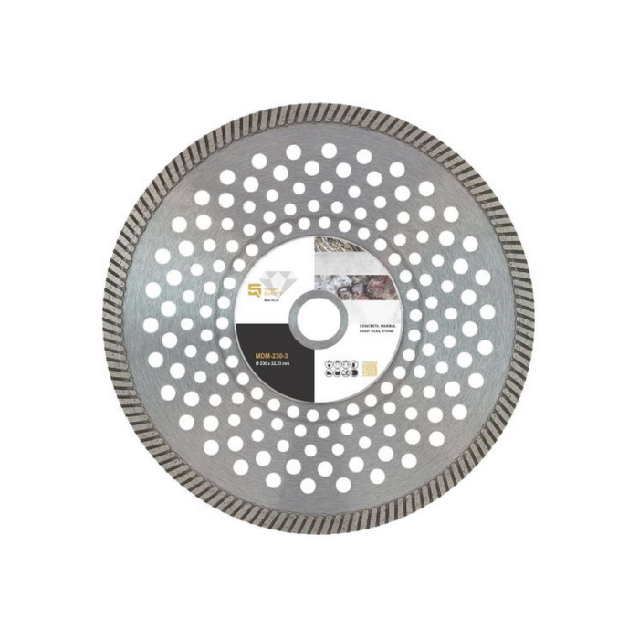 SQ - Disc diamantat Multicut 115x22.23mm pentru diverse materiale [MDM-115-3]