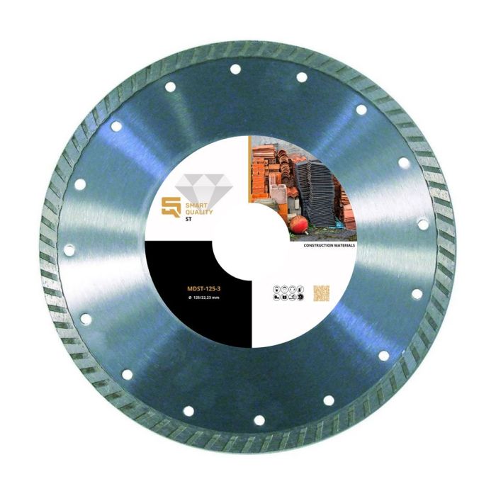 SQ - Disc diamantat ST 125x22.23mm pentru materiale constructii [MDST-125-3]