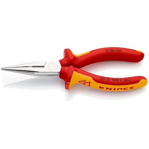 KNIPEX - Cleste cu varf semirotund 160 mm VDE [2506160]