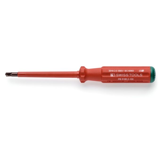 PB Swiss Tools - Surubelnita dreapta 5180 VDE PZ/SLx80mm Classic [PB5180.1-80]