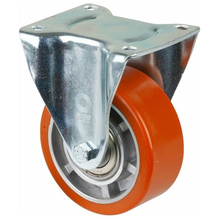 BS Rollen - Rola fixa 100mm lb510.b90 placa, turnat poliuretan, kl lb510.b90.100 [LB510.B90.100]