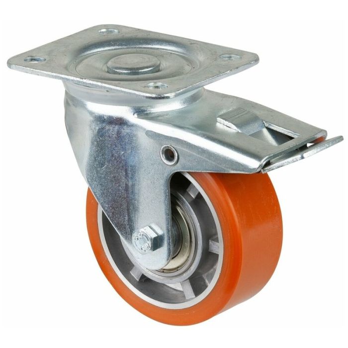 BS Rollen - Rola pivotanta 100 mm lb520.b90pl., turnat din poliur, kl, fix lb520.b90.100 [LB520.B90.100]