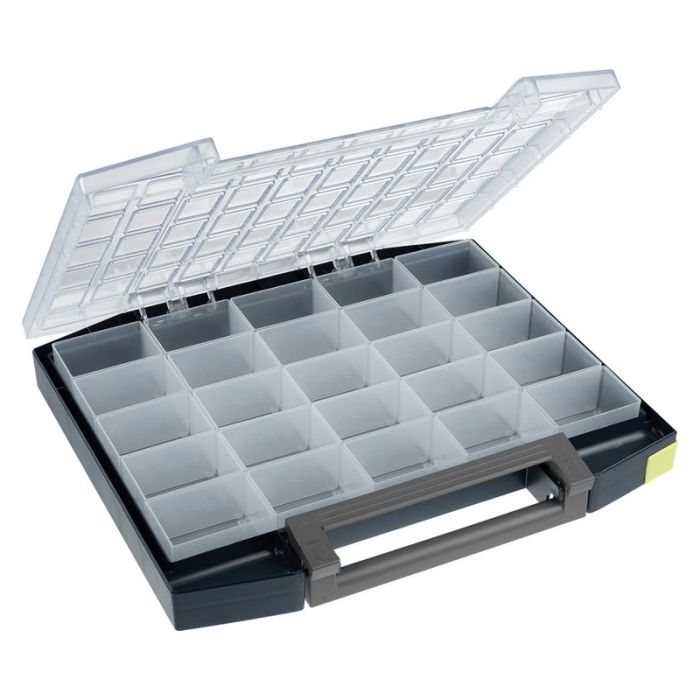 Raaco - Organizator plastic Boxxser 55, 5x10-25, albastru