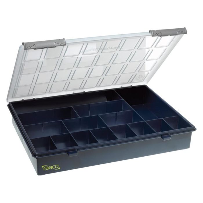 Raaco - Organizator plastic Assorter 4-15, albastru [136174]