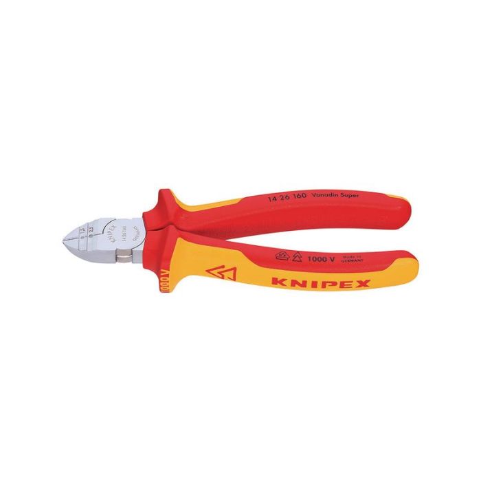 KNIPEX - Cleste pentru dezizolat cromat 160 mm [1426160]