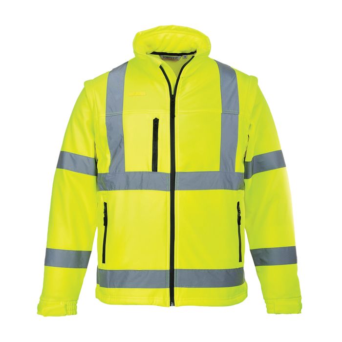 PORTWEST - Jacheta softshell HI-VIS, galben, mas. L [S428YER-L]