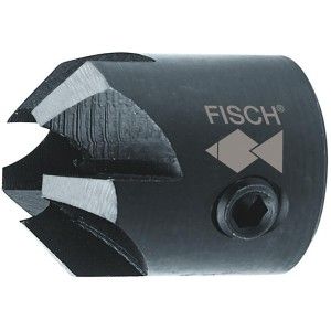 FISCH - Zencuitor reglabil HSS pentru burghiu, 90 grade, 3/16x25mm [6390300]