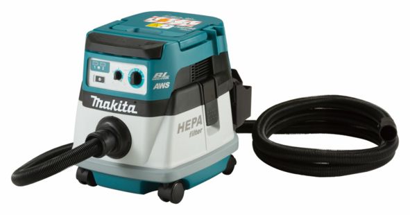 Makita - Aspirator 8L compatibil cu acumulator Li-Ion LXT 2x18V, conectare wireless [DVC867LZX4]