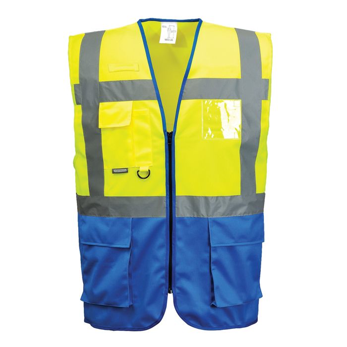 PORTWEST - Vesta Warsaw EXECUTIVE, galben/bleumarin, mas. XXL [C476YNR-XXL]